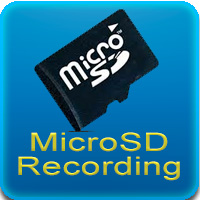 MicroSD-Aufnahme