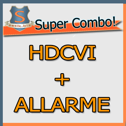 Combo HD-CVI + Alarm