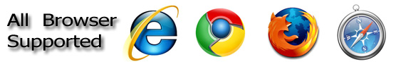 Firefox Mozilla, Google Chrome, Safari, Internet Explorer