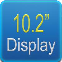 Display 10.2" touch screen