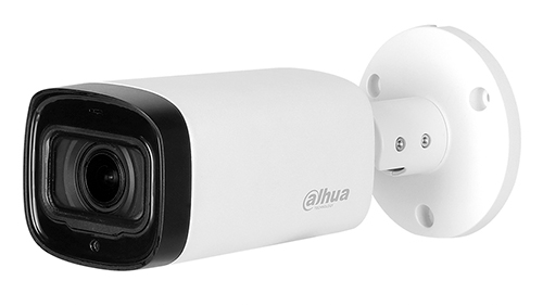 Telecamera Bullet con risoluzione 8MP 4K ULTRA HD e ottica varifocale 3.7-11mm con zoom motorizzato. Starlight IP67, 120dB WDR