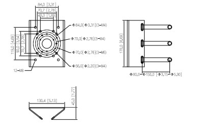 PFA5500 dimensioni