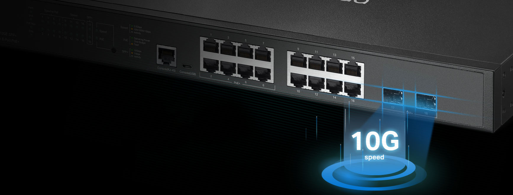 Switch Enterprise con Uplink 10G